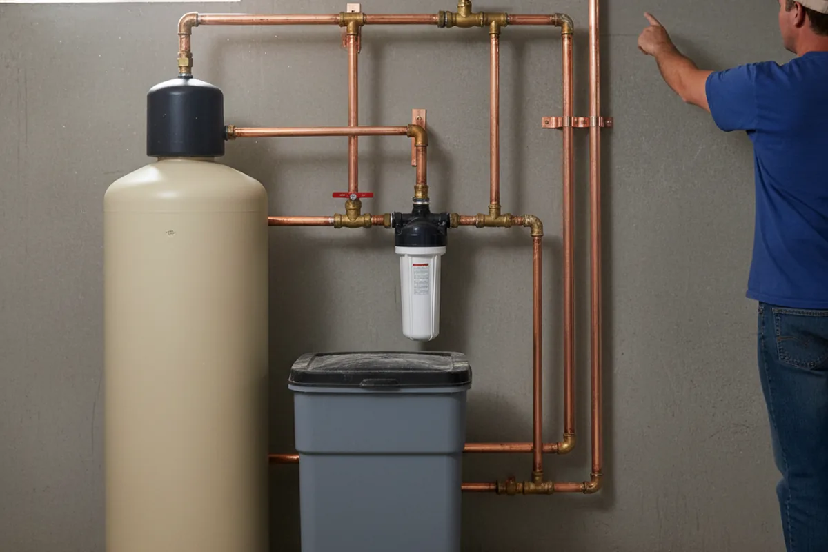 Whole-house water treatment system installed in Calistoga